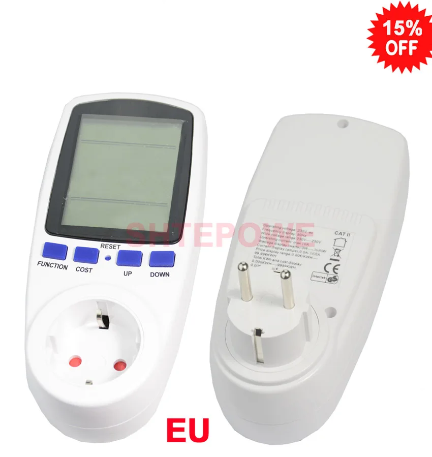 Счетчик энергии измерительный выход розетка EU volatge|us socket|socket metersocket outlet |