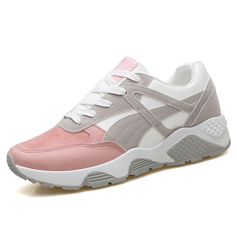 OUKEDI/Женская обувь для бега Krasovki женские кроссовки 2017 Zapatillas Deportivas Mujer розового