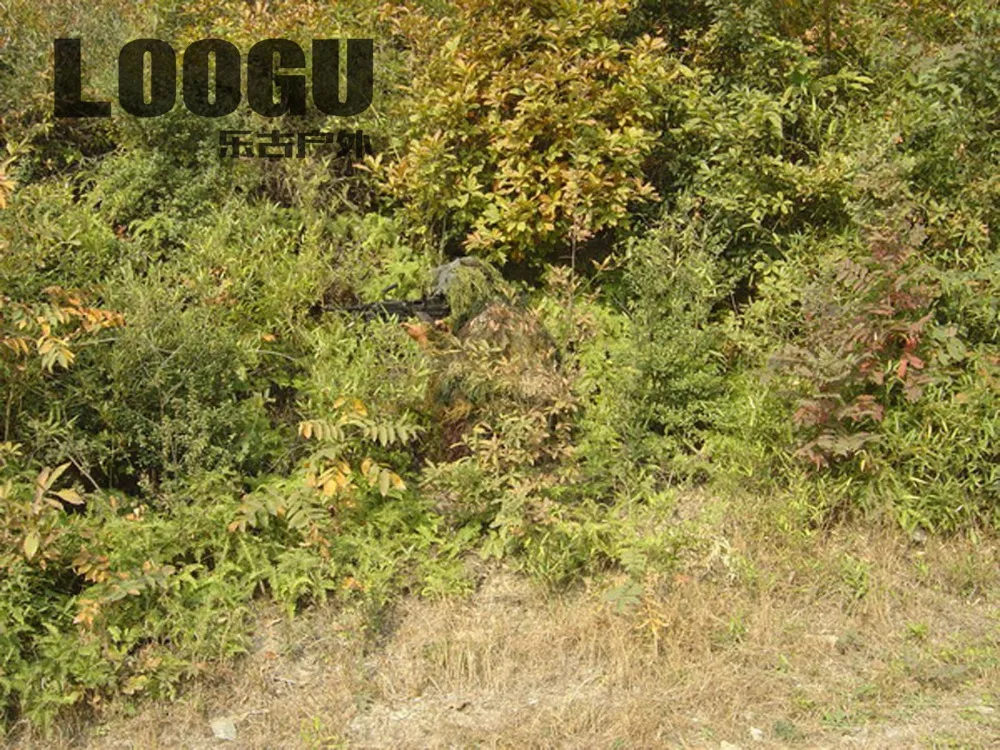 Камуфляжный костюм Ghillie снайперский охотничий для леса 3D Маскировка Униформа