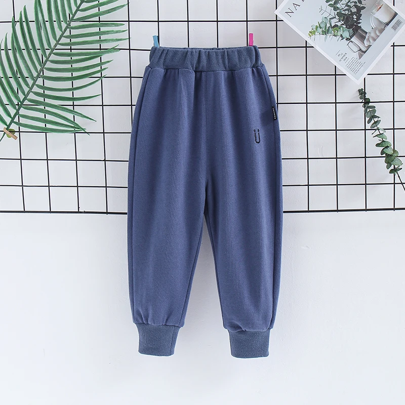 Штаны для маленьких мальчиков 2019 г. летние и осенние Хлопковые детей модные