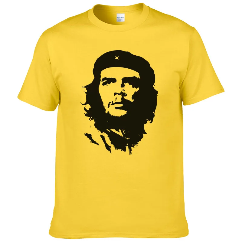 2016 летняя мода Che Guevara Футболка мужская хлопковая крутая Высококачественная