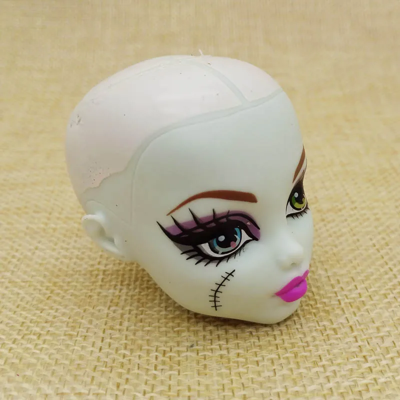 Мягкая кукла DIY голова для куклы Monster High BJD кукла практичная Монстр демон головы без волос куклы аксессуары детские игрушки