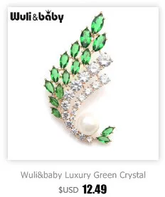 Круглые Броши Wuli& baby с искусственным жемчугом для женщин, брошь из металлического сплава для вечеринок, банкетов, булавки, подарки