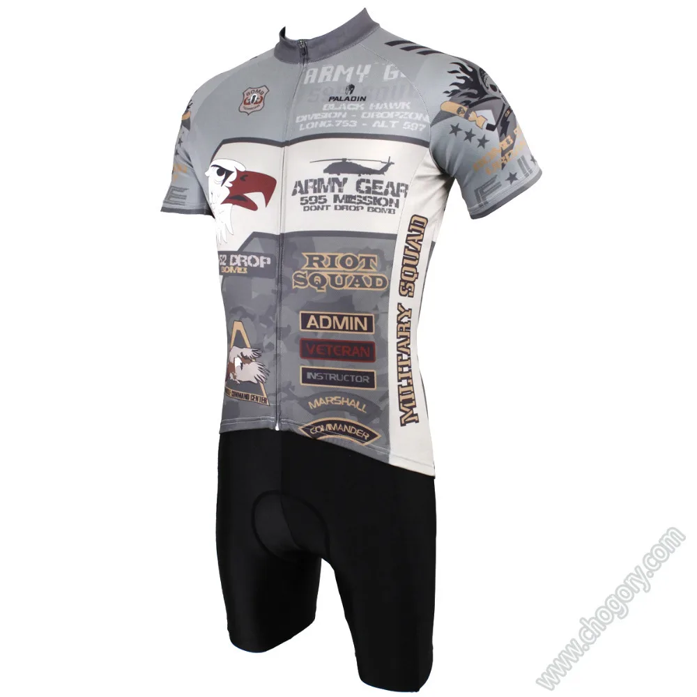 

Summer cool American army cycling jerseys for summer short sleeved bike Anti-Shrink for mens