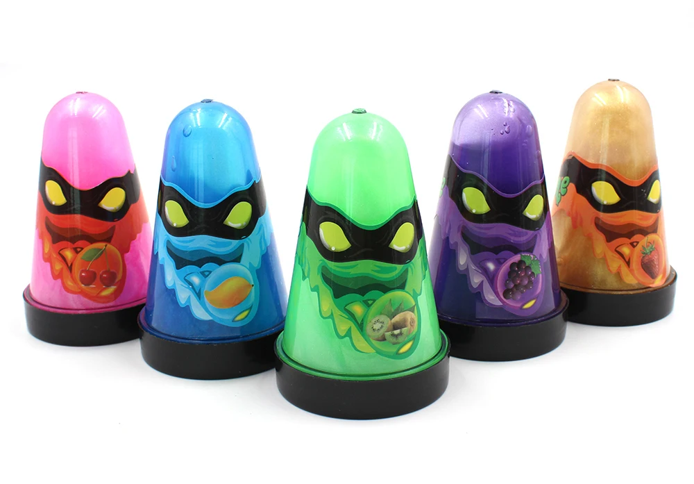Ninja Slime Lizun кристалл Грязь пушистый моделирование мягкая глина блестящие игрушки клей вкус для слизи антистресс шпатлевка рук резинка пластилин