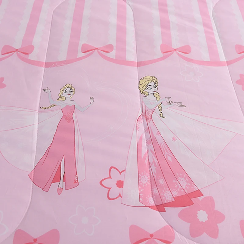Летнее стеганое одеяло Disney для детей девочек спальни Холодное сердце Эльза и