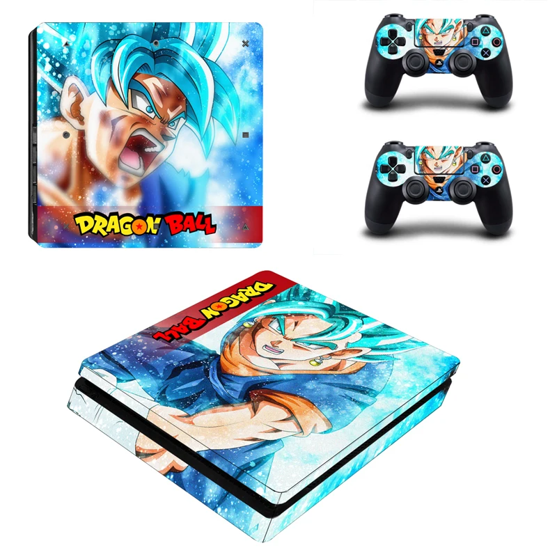 ARRKEO Dragon Ball Vegetto Защитная Наклейка Обложка для PlayStation 4 PS4 Slim консоль и 2 шт.