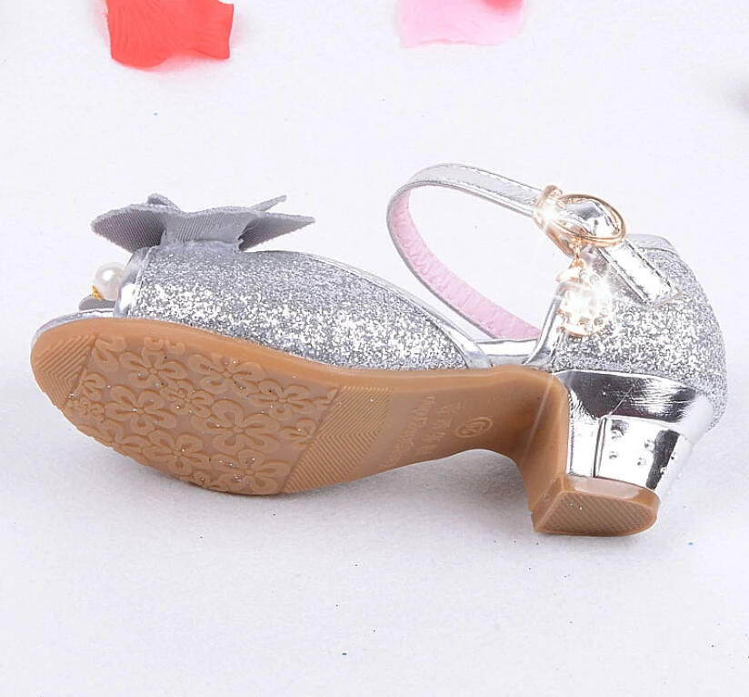 Детская обувь для малышей милые сандалии с бантом девочек модные шикарные