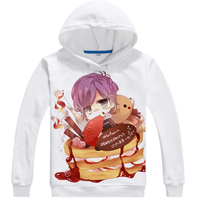 

New DIABOLIK LOVERS coat Japanese Anime Manga Shirt Komori Yui Sakamaki Ayato man women Cosplay Hoodies Sweatshirts