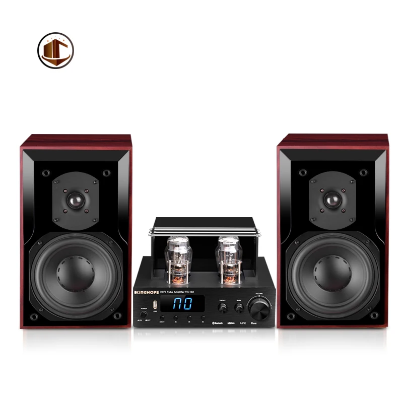 KH-80S Hifi аудио системы DJ бас BluetoothTube усилители домашние мультимедиа Sereo звук