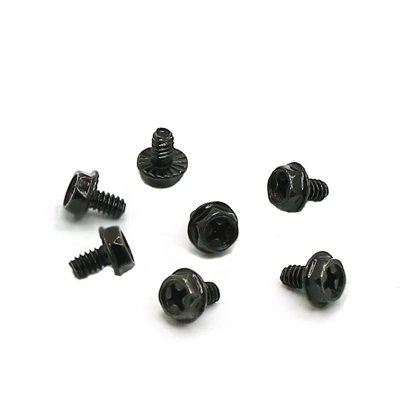 6 # 32 Стандартный блок питания винт с фланцевой головкой болты phillips 100 шт.|flange head