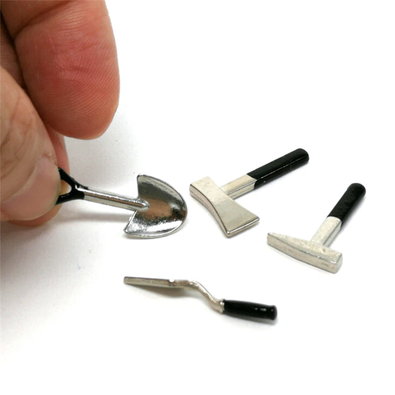 4 шт./компл. детский ручной инструмент игрушки миниатюрный кукольный домик 1:12