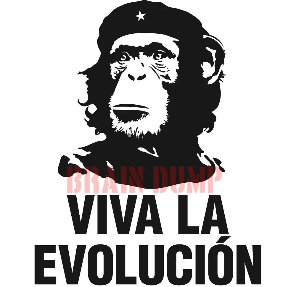 

2019 New Short Sleeve Casual Viva La Evolution White, Custom Made T-Shirt Funny Clothing T Shirts