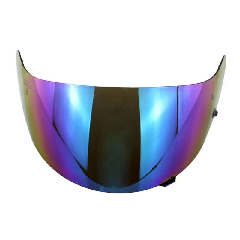 Полнолицевой ветрозащищенный Золотой мотоциклетный шлем с линзой козырек