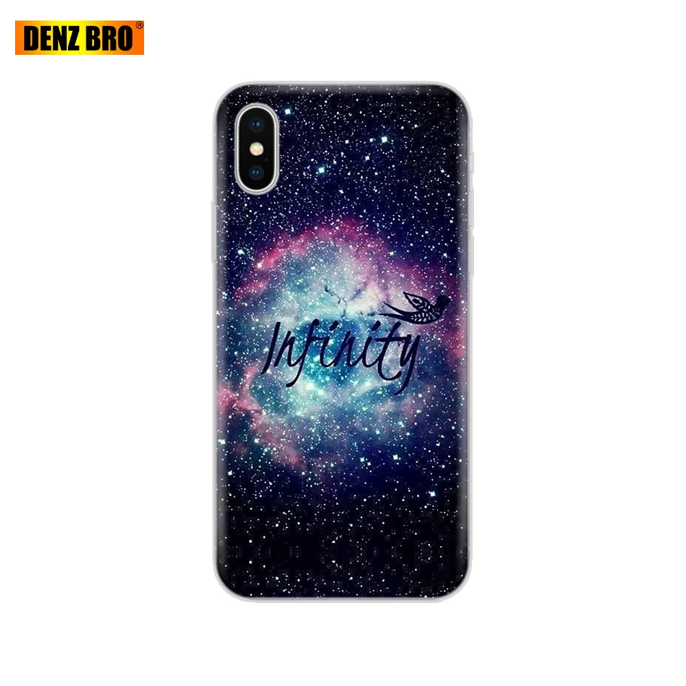 61841 Для iPhone 5 5S SE 6 6 S 7 8 Plus X 10 чехол для Capa iPhone 6 iPhone 6 S iPhone 5 силиконовый для galaxy Вселенная Небо красочный - Цвет: 61841
