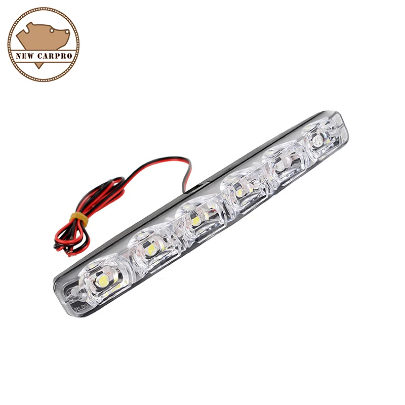 Автомобиль Pro DRL Автомобилей Стайлинг Дневного Света Дневные Ходовые Огни DC 12 В 6