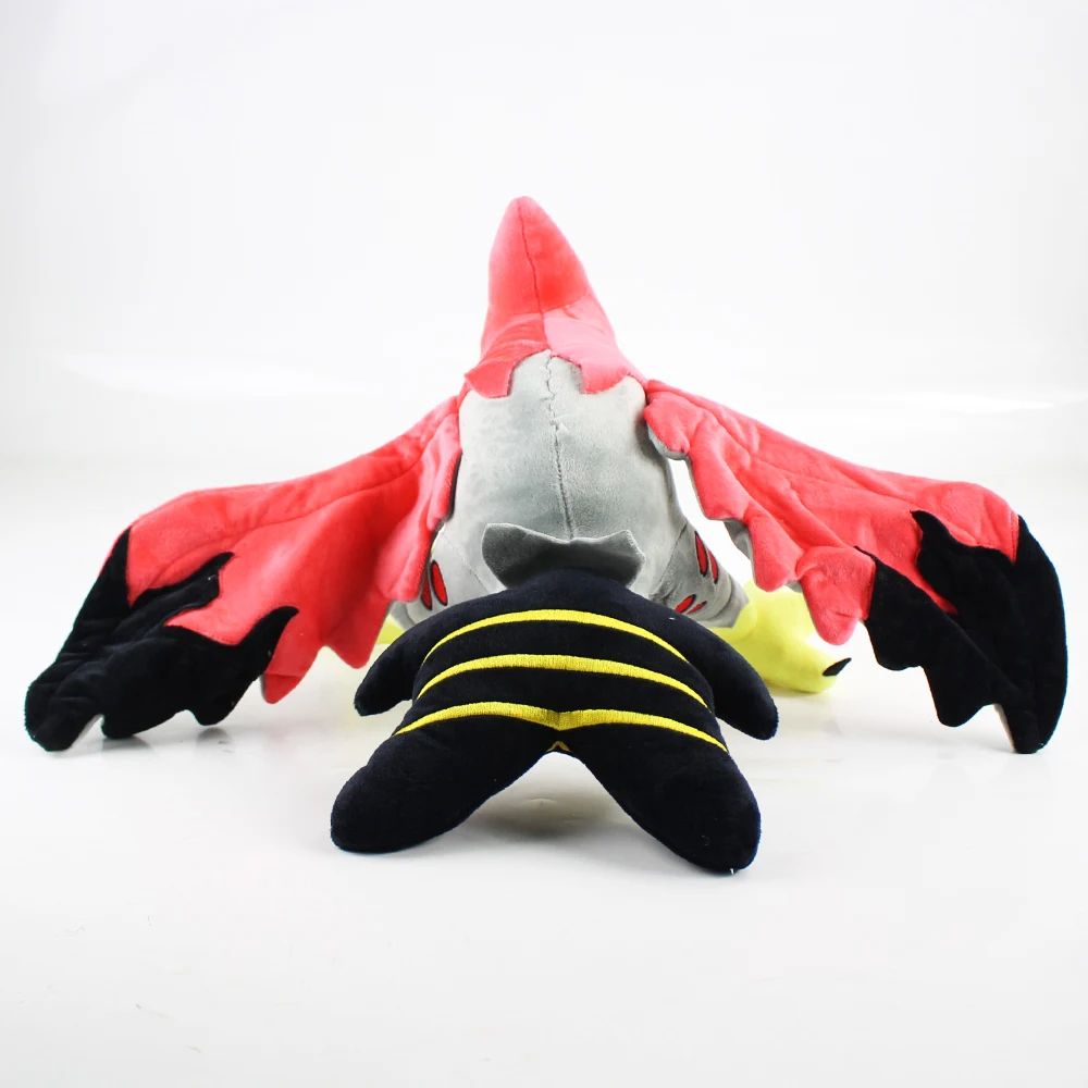 7 стилей Аниме Salamence Ampharos Talonflame Decidium Z Volcarona Raichu Garchomp плюшевая игрушка по мотивам мультфильма хлопок мягкая плюшевая с наполнителем игрушка