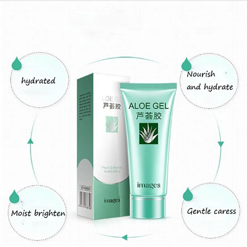 

Aloe Vera Facial Cream Gel Rostro Hyaluronic Acid Anti Winkle Tache Visage Acne Treatment krem do twarzy colageno facial