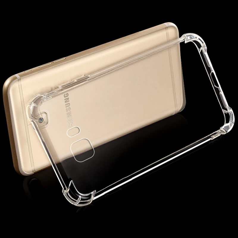 Xinwen роскошный ударопрочный Прозрачный чехол для телефона capinha samsung galaxy c7 pro