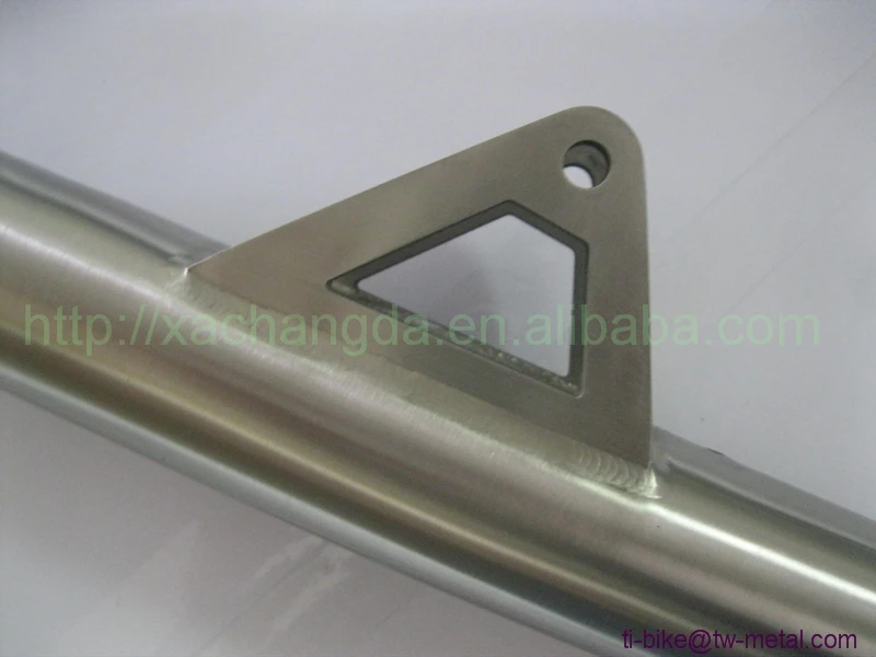 Титановая рама для велосипеда с конической головкой|frame stamp|frame hangingframe profile |