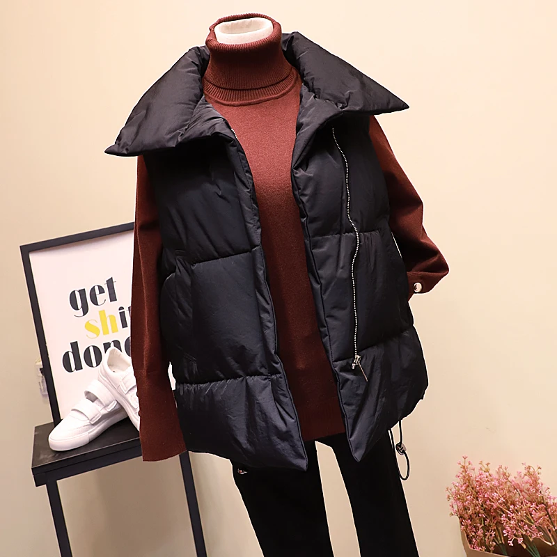 Пальто из 2019 хлопка верхняя одежда зимний жилет толстый секционный утепленный