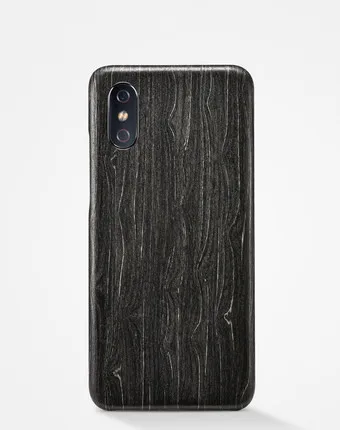 Xiaomi Mi 9 прозрачный чехол из натурального дерева, бамбуковый чехол для Xiaomi Mi 8 9 Explorer Деревянный Твердый футляр противоударный матовый - Цвет: Hei Bing MU