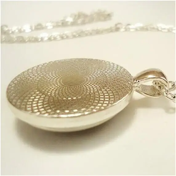 Ювелирные изделия Mandala om дерево жизни кабошон стеклянная тибетская круглая цепь
