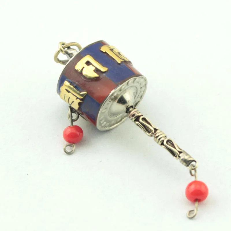 TEVIDA R75 тибетские серебряные медные Бусы Ретро молитва Непальские Подвески