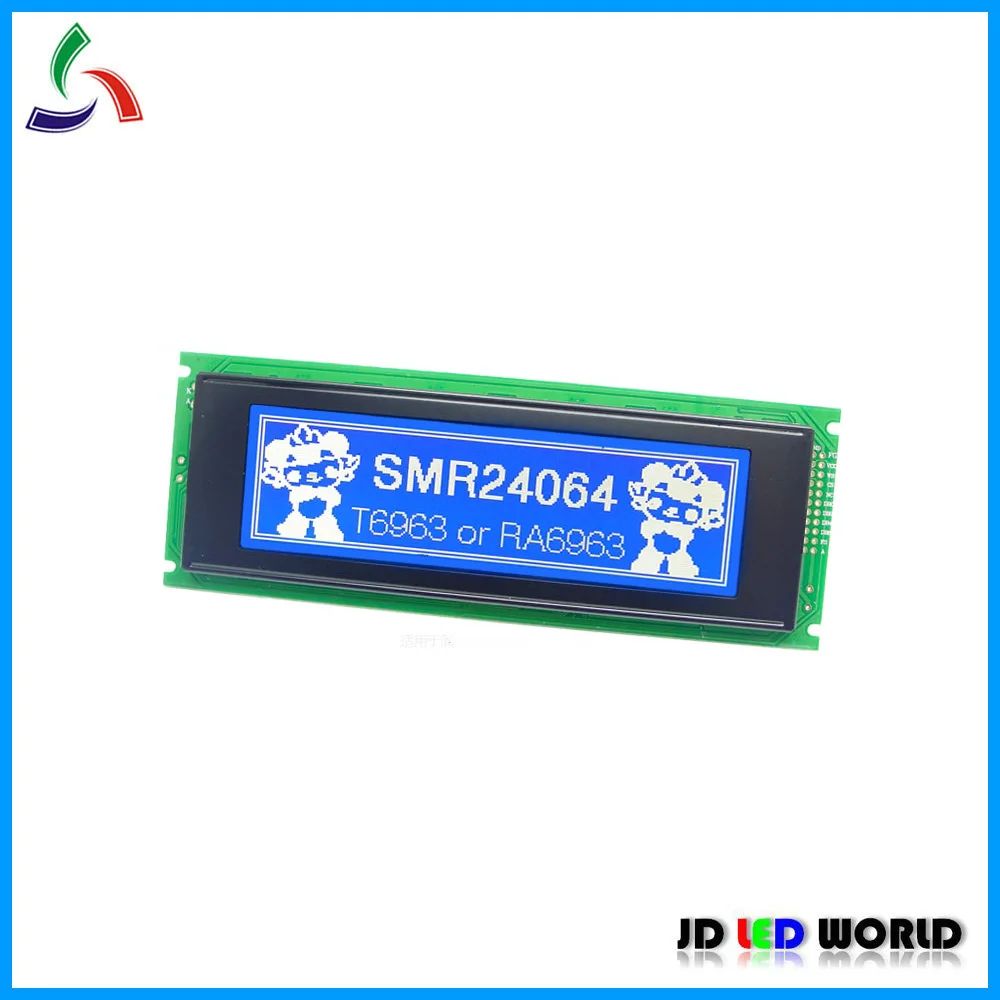 24064 LCD LCM 240*64 180*65 мм контроллер T6963 или RA6963 | Электронные компоненты и