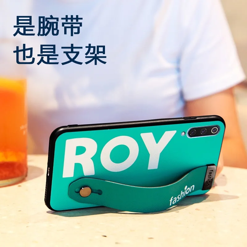For Xiaomi MI 9 MI9 Case Hard Plastic Wrist Strap for Mi 8 SE Mi8 Band mi lite Fashion |