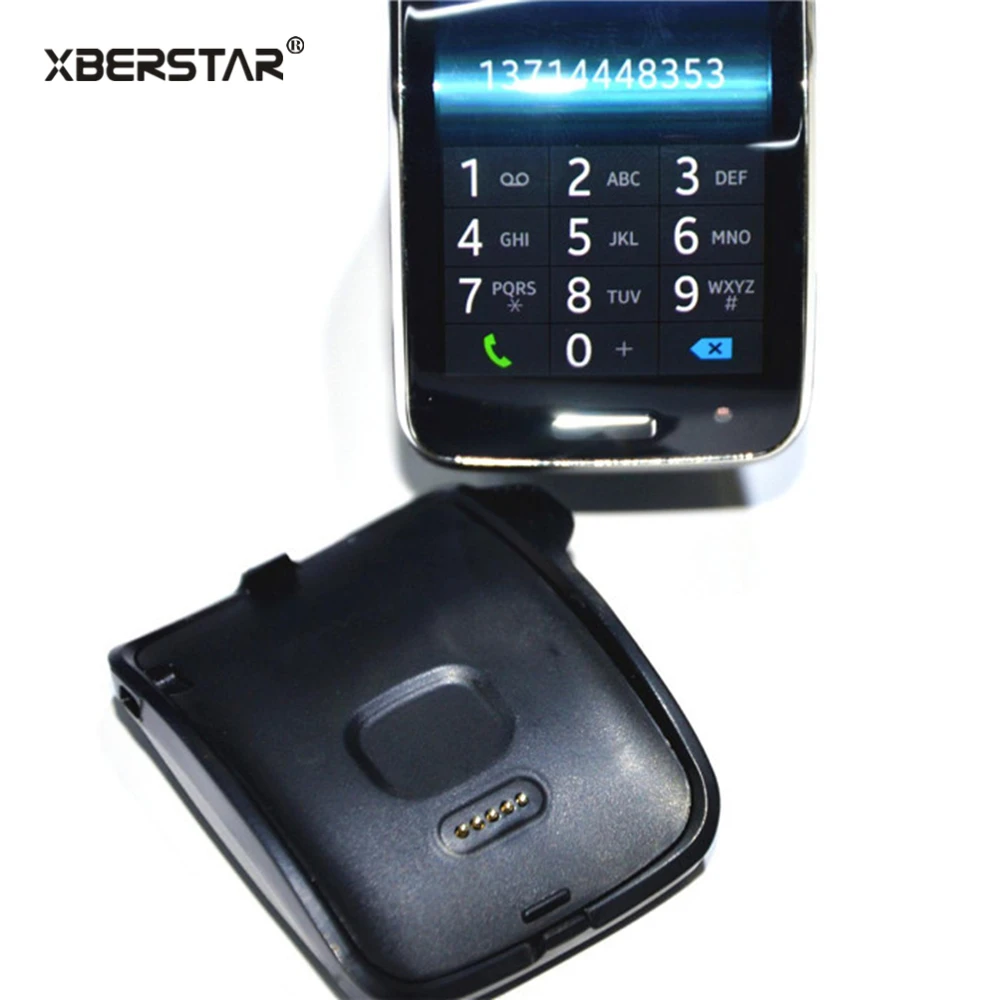 Зарядная док станции для зарядного устройства смарт часы Samsung Gear S SM R750 с USB