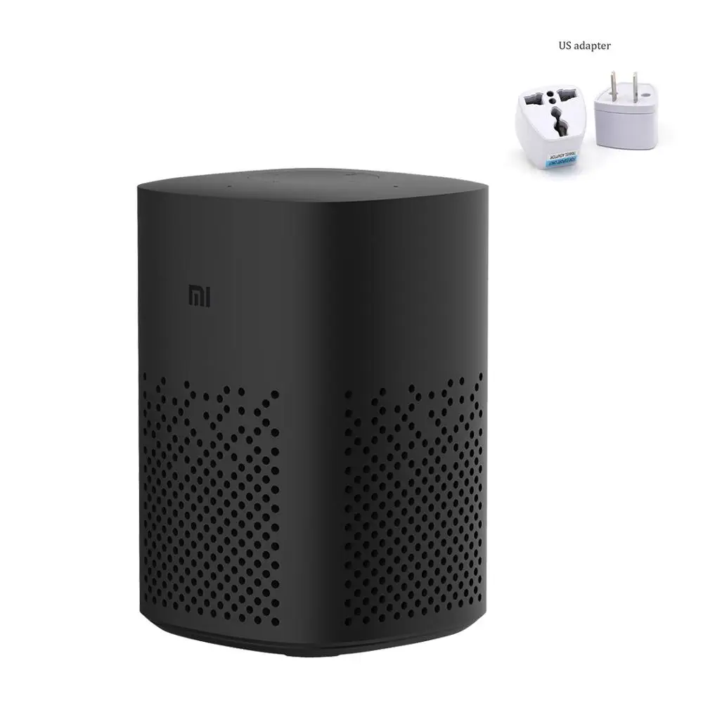 Xiaomi Xiaoai динамик универсальный пульт дистанционного управления версия AI Bluetooth Голосовое управление 2,4 ГГц музыкальный плеер динамик для smтхома - Цвет: Add US Adapter