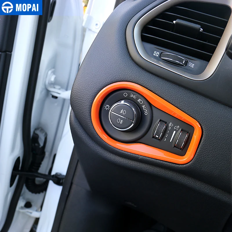 MOPAI новейшая ABS Автомобильная интерьерная фара переключатель украшения Рамка