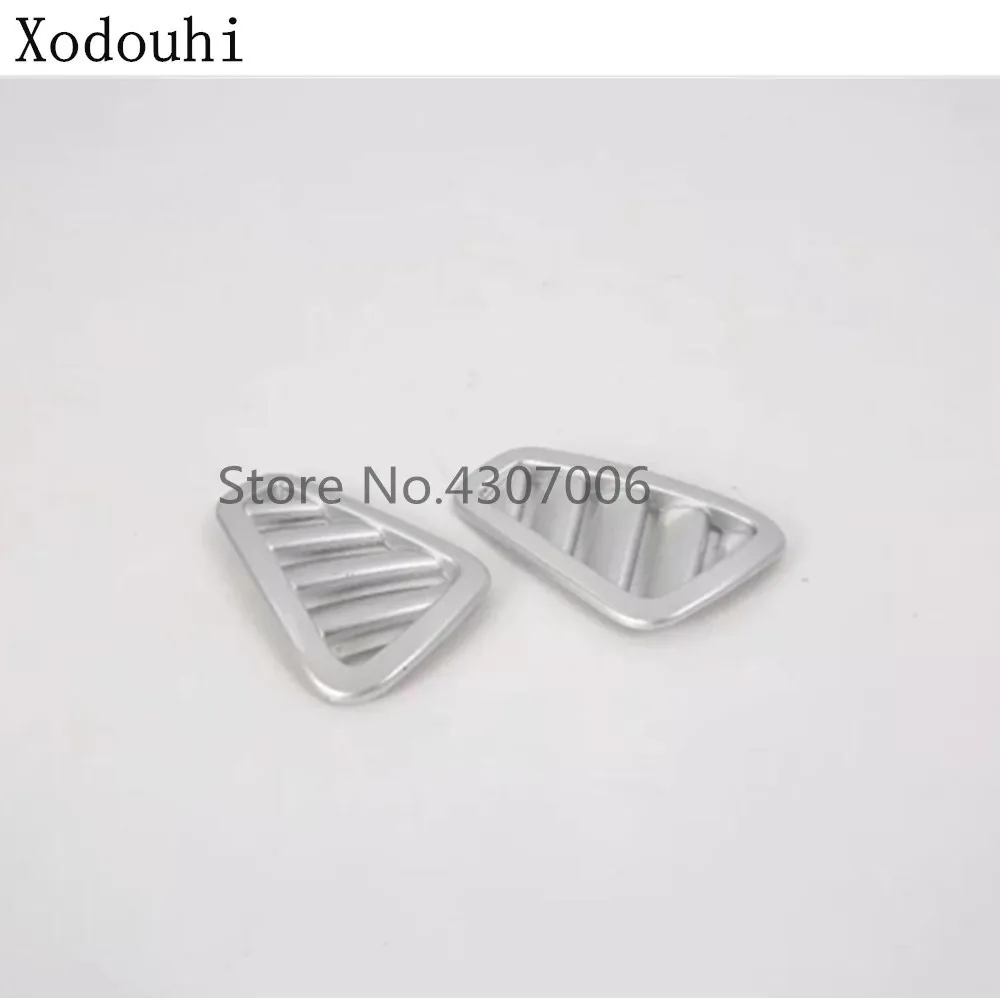 Автомобильный Стайлинг крышка для детектора отделка переднего кондиционера