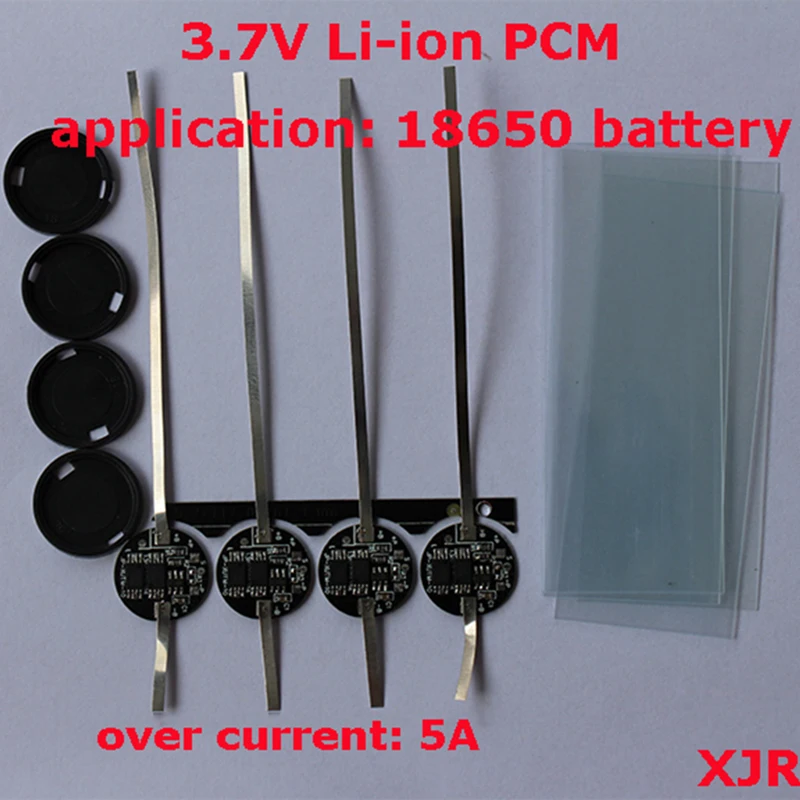 

5PCS/ a lot 1S 5A 4.2V lipo lithium Polymer BMS/PCM/PCB battery protection circuit board for 1 Packs 18650 Li-ion Battery Cell
