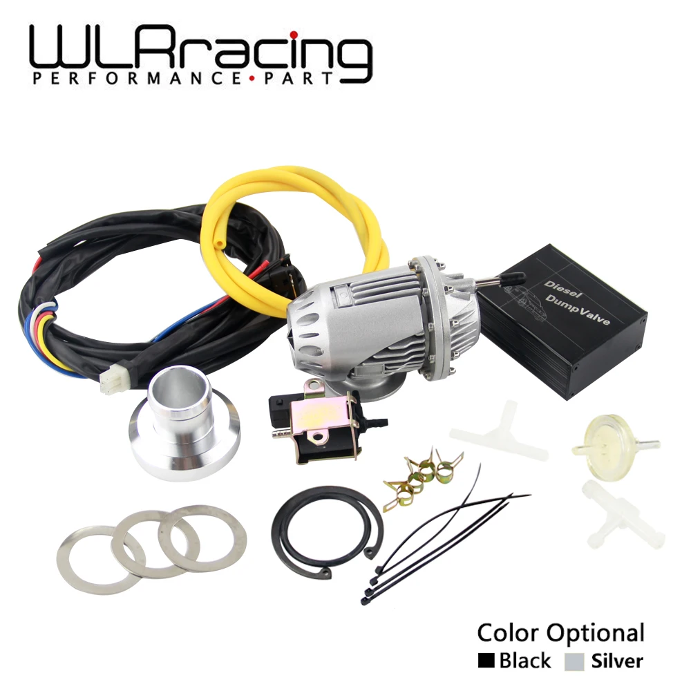 

WLR RACING - New Universal Electrical Controller For Diesel Turbo Dump With Silver Blow Off Valve Kit WLR5011W+5730-MB