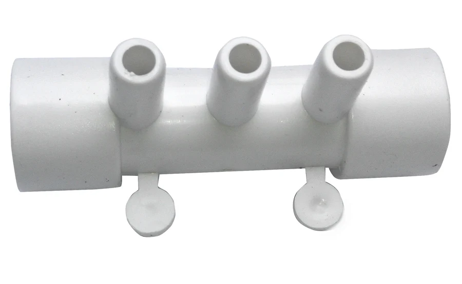 Воздушный коллектор из ПВХ 3/4 &quotx3 портов распределитель воздуха для ванной и