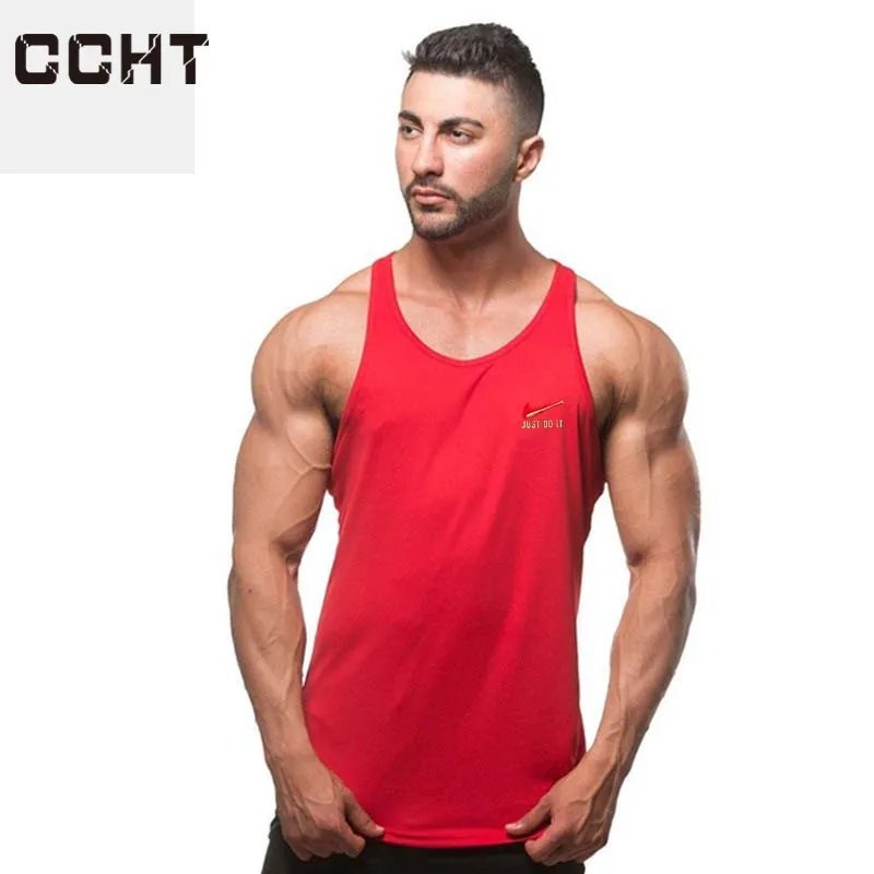 Хлопок Большой Размеры свободные Для мужчин майка Фитнес фирменные s футболка