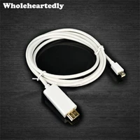 1 8m6ft mini displayport mini dp to hdmi compatible male adapter converter cable thunderbolt for apple macbook mac air pro