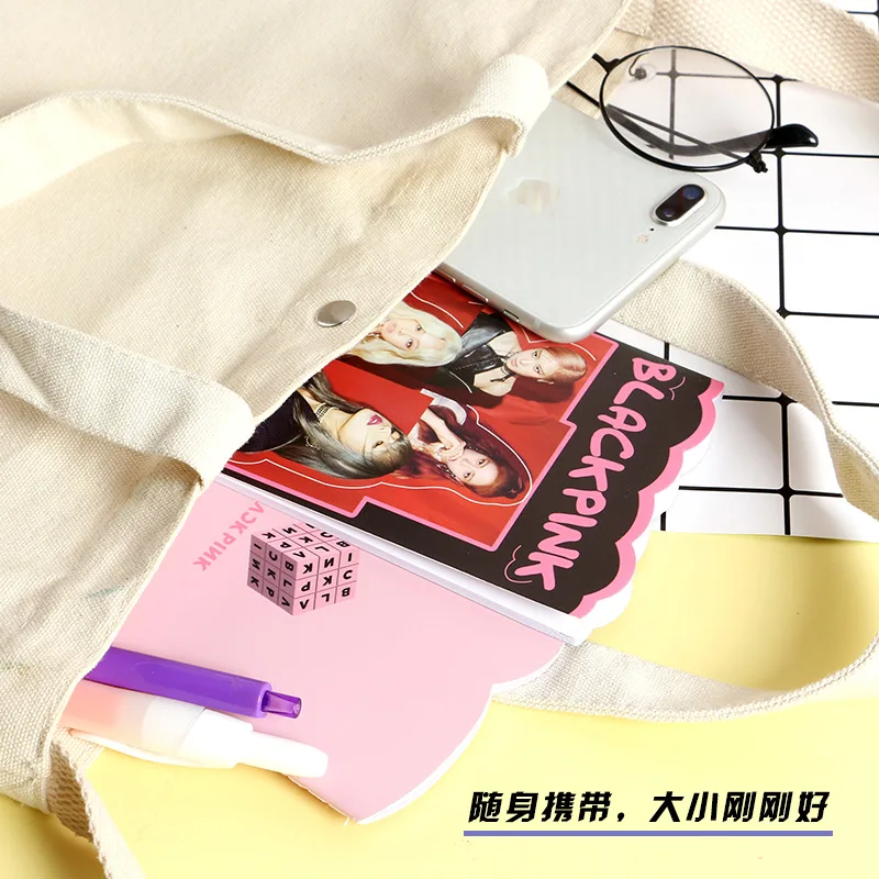 1 шт. KPOP EXO XIUMIN D.O. SUHO CHEN BlackpinkMini дневник записная книжка канцелярская книга блокнот s Пишущие принадлежности веер подарок