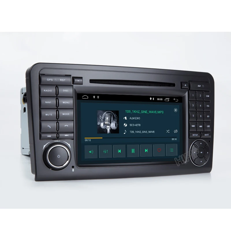 Автомобильный DVD плеер PX5 DSP Android 10 4G 8 CORE Carplay для Mercedes Benz GL ML CLASS W164 ML350 ML500 X164 GL320 GPS