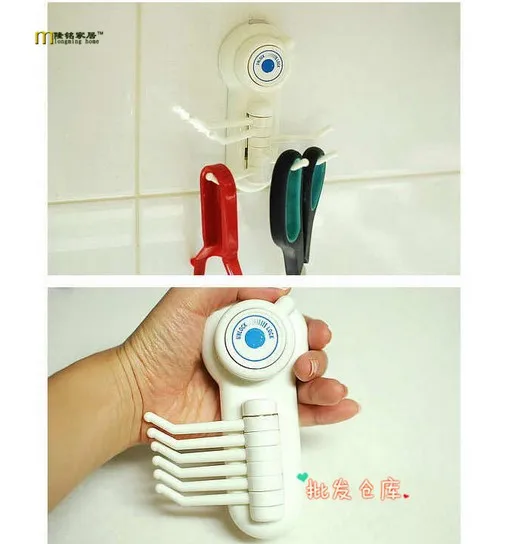 Многофункциональная прочная вакуумная настенная присоска для ванной комнаты 1