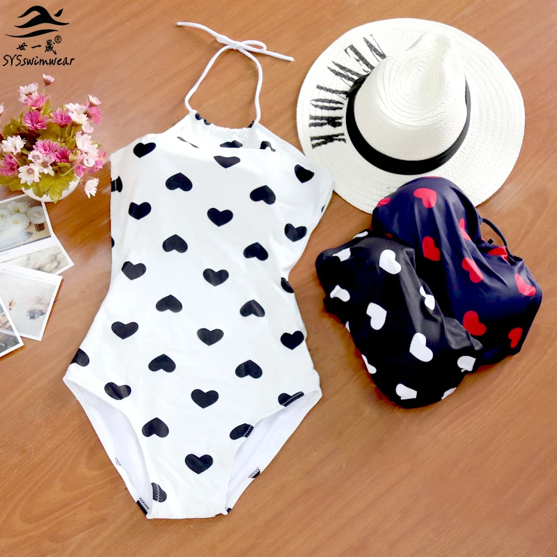 Абсолютно новый летний пляжный Цельный купальник с открытой спиной и принтом для