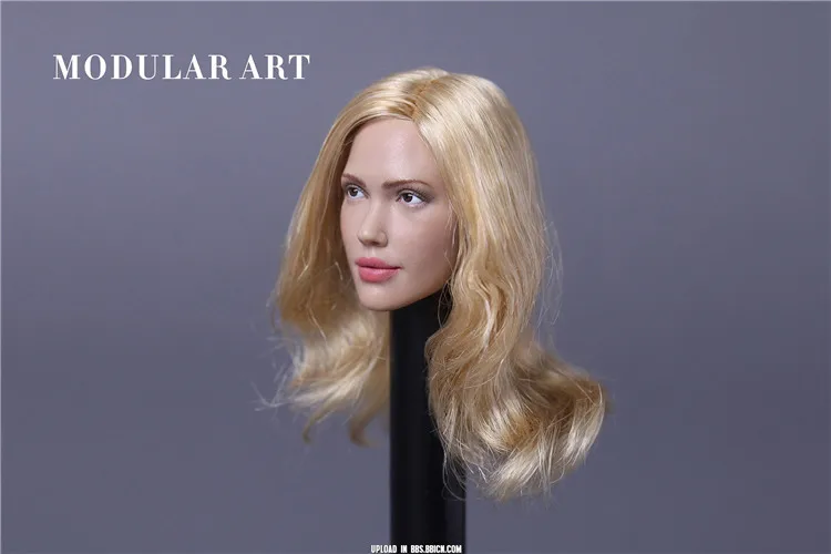 Изготовленный На Заказ Джессика Альба 1/6 голова Лепка для горячих игрушек Phicen