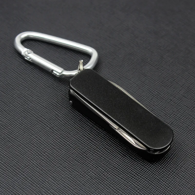 Металлические многофункциональные ножницы для ногтей брелок ключей мужской