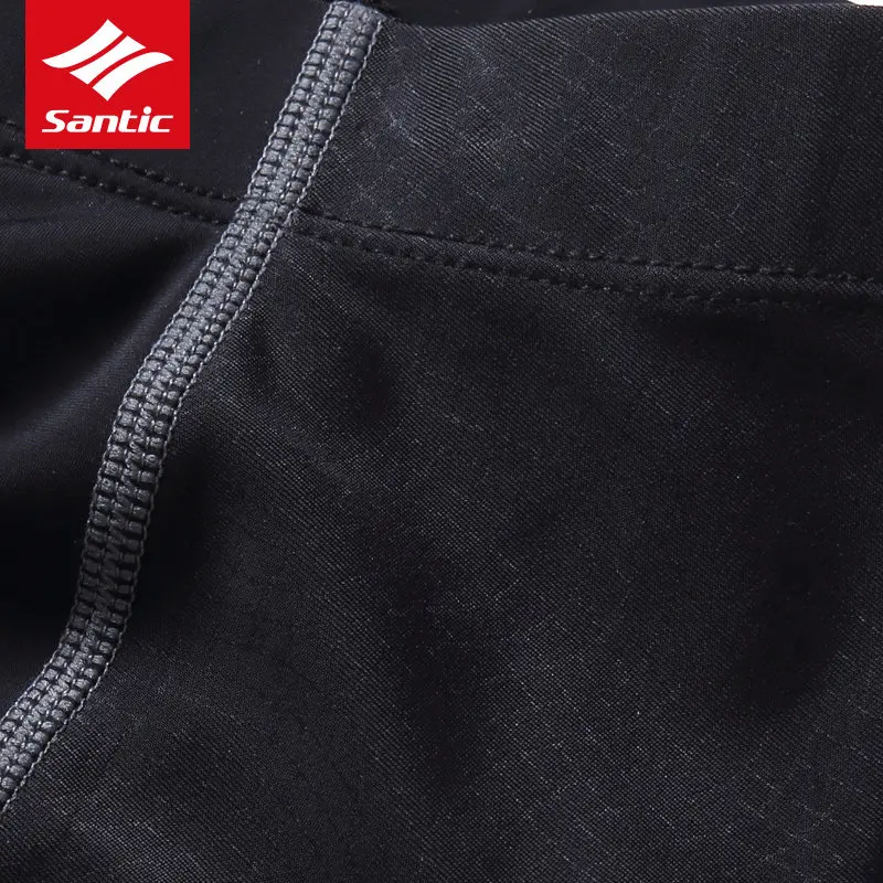 Santic мужские велосипедные шорты 4D губка коврик для горного велосипеда Горные