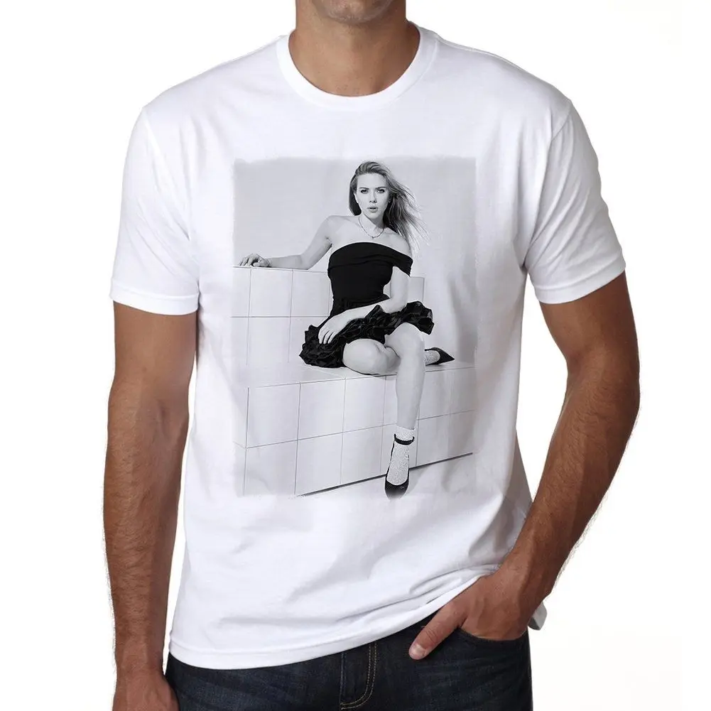 Футболка Gildan Scarlett Johansson Homme|hommes t-shirt|tshirt hommet-shirt t-shirt |