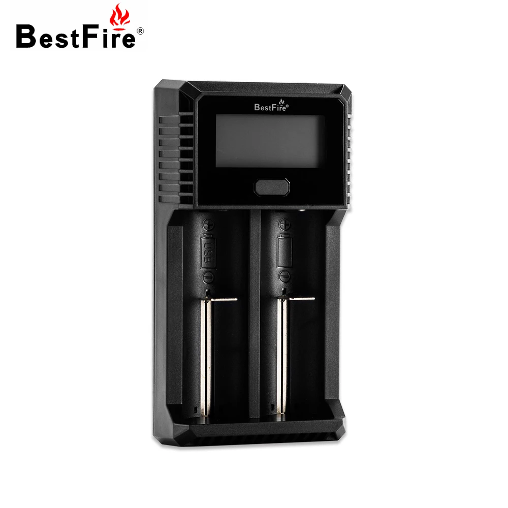 Bestfire C 2A 18650 батарея LCD USB умное зарядное устройство 2 слота для 14500 26650 18350 AA AAA