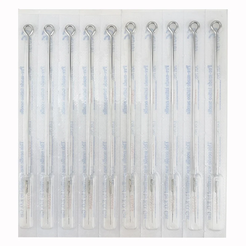

10pcs Tattoo Premade Needle High Quality Sterilize 1/3/5/7/9/11/13RL Needle for Liner Professional Tattoo Equipment Wholesale