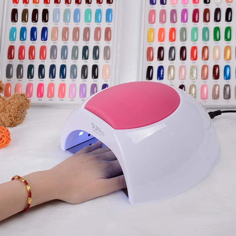 Светодиодсветодиодный УФ лампа SUN2 для сушки гель лака 48 Вт|gel polish machine|nail dryer